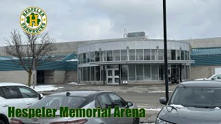 🏒 Hespeler Memorial Arena  Hespeler Shamrocks 2024 panorama [upl. by Yartnoed931]