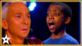 ANGELIC Voice Brings Judges TO TEARS and Wins the GOLDEN BUZZER on Britains Got Talent [upl. by Medina]