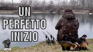 UN PERFETTO INIZIO  Carpfishing Invernale [upl. by Aissirac]