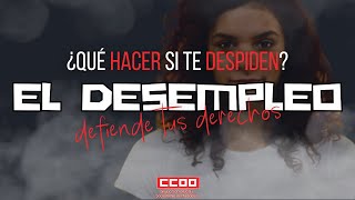 ¿Qué hacer si te despiden  COMO SOLICITAR EL DESEMPLEO vídeo 7 de 7 [upl. by Nesila711]