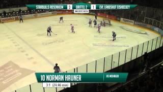 DEL2 25102013  Starbulls Rosenheim vs EVL Landshut Eishockey 43 [upl. by Nylhsoj]