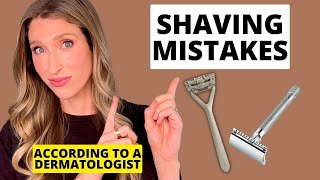 Dermatologist Shares 11 Shaving Mistakes to Avoid Tips for Ingrown Hairs Irritation amp More [upl. by Thissa672]