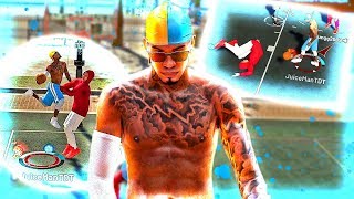 Insane Contact Dunk Puts Glass Cleaner To Sleep TWICE NBA 2k19 MyPark Best All Around Build [upl. by Placido919]