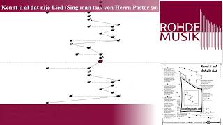 Kennt ji al dat nije Lied Sing man tau von Herrn Pastor sin Kauh  Hörbeispiel für Tischharfe [upl. by Eitsirhc]