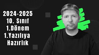 10 Sınıf Biyoloji 1Dönem 1Yazılıya Hazırlık biyoloji 10sınıf yazılıyahazırlık sınav [upl. by Anafetse]