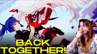 Kiana Finally is Reunited With Mei  Chapter 32 Act 2 Reaction Honkai Impact 3rd [upl. by Regnig]