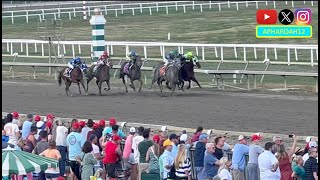 Exciting Stretch Duel Decides 2024 Parx Dirt Mile Stakes [upl. by Tisdale809]