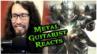 Pro Metal Guitarist REACTS FFXIV OST Diamond Weapon Theme [upl. by Ahsirtak]