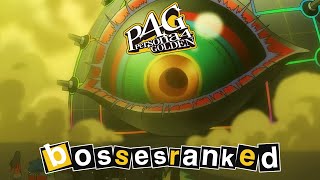 The Bosses of Persona 4 Golden Ranked from Worst to Best [upl. by Brindle]