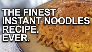 THE ABSOLUTE BEST INSTANT RAMEN NOODLES RECIPE EVER [upl. by Nodnarb]