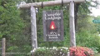 CampgroundViewscom  Campfire Lodgings Asheville North Carolina NC [upl. by Nerhe]