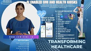 Enhance Patient Care with Our Trusted BMI Machines  COWIN BMI  HELATH KIOSK CUSTOMIZED SOLUTIONS [upl. by Alaehcim]