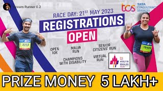 tcs world 10k bengaluruprize money5lakh🤑🤑💰marathon [upl. by Ioyal246]