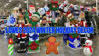 LOWES NEW CHRISTMAS 2024 HOLIDAY DECOR Full Walkthrough Tour🎄⛄️ [upl. by Tasha]