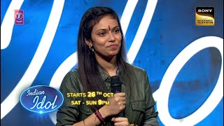 Indian Idol Season 15 Apni anokhi aawaz ke saath aarhi hain Saloni  Badshah Shreya G Vishal D [upl. by Robbyn]