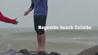 Negombo Beach Colombo Sri Lanka l What a Beach [upl. by Nwahsav492]