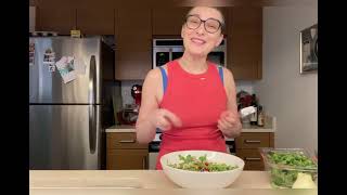 Shaved fennel and arugula salad [upl. by Ellerahc353]