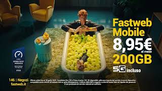 Fastweb Mobile  200 GB a 895€ al mese [upl. by Coreen]