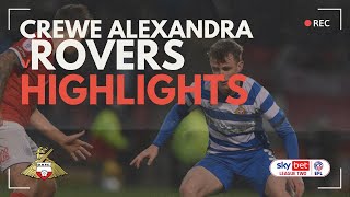 Crewe Alexandra v Doncaster Rovers highlights [upl. by Ion665]