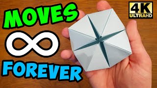 How To Make a Paper MOVING FLEXAHEDRON  Fun amp Easy Origami [upl. by Eolhc]