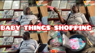 SHOPPING FOR NEWBORN AT 37 WEEKS PREGNANTIDUMOTA MARKET VLOG [upl. by Irotal894]