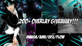 200 OVERLAYS giveaway 1GB overlay file for free [upl. by Girvin]