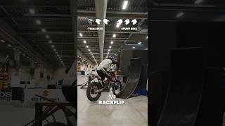 Back bike stunt  wheelie stunt racing dirtbike stuntbike trending motocrossbike [upl. by Phelan]