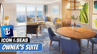 Icon of the Seas  Owners Suite Walkthrough Tour  Royal Caribbean 2024  4k [upl. by Biegel34]