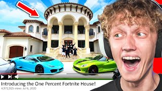 Reacting To The One Percent House Tour 4 Years Later [upl. by Ynneh]