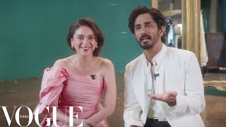 Aditi Rao Hydari amp Siddharth Tell The Truth with Vogue [upl. by Justina]