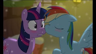 MLP Comic Dub A Holiday Surprise by Foxkin romance  TwiDash  CHRISTMAS DAY SPECIAL [upl. by Dorotea]