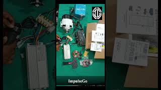 AMAZON order packaging and testing video 750w 48v motor kit [upl. by Haroved]