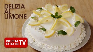 Come fare la TORTA DELIZIA AL LIMONE di Benedetta Rossi  Ricetta TV Fatto in Casa per Voi [upl. by Dnaltiac]