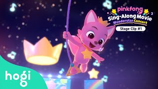 Let’s Sing Together｜🎬 Pinkfong SingAlong Movie2 Wonderstar Concert｜Lets dance with Pinkfong [upl. by Attenyl]