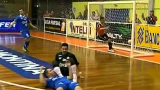 Liga Futsal 2012  ACBF 7 x 4 IntelliOrlândia [upl. by Ylrebma]