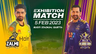 Quetta vs Peshawar  Exhibition Match  PCB [upl. by Chadwick]