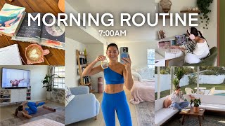 my 7am productive morning routine 8 habits to motivate you [upl. by Buttaro]