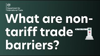 What are nontariff trade barriers [upl. by Ahsena198]