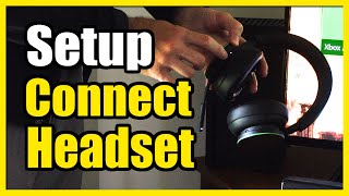 How to Connect amp Setup your Xbox Wireless Headset to Xbox Easy Tutorial [upl. by Adamsun]