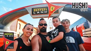 Ferrari Land Vlog  PortAventura World [upl. by Reisfield]