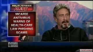 JOHN MCAFEE WITH NEIL CAVUTO quot OBAMACARE A HACKERS WET DREAMquot [upl. by Kieffer250]