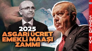 Emekli Maaşı ve Asgari Ücrette 2025 Ocak Zammı Kulisi En Düşük Aylık Ne Kadar Olacak [upl. by Janna]