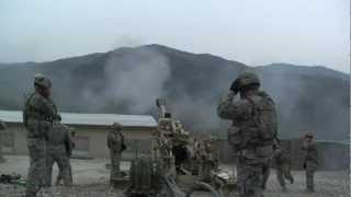 M777 Howitzer Direct Fire Low Charge Bravo Battery 3321 HD Video 8 [upl. by Hogg]