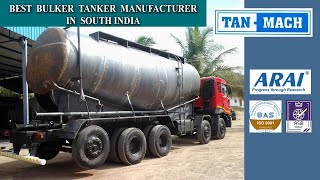 BEST BULKER TANKER MANUFACTURER IN SOUTH INDIA [upl. by Blasius]