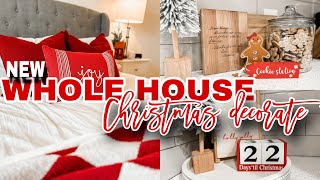 NEW 2023 CHRISTMAS DECORATE WITH ME  DECORATE MY NEW HOUSE FOR CHRISTMAS  COZY CHRISTMAS DECOR [upl. by Chaves107]