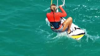 8 Basic Kiteboarding Skills  Waterstart [upl. by Leia626]