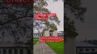 ❤️Carnegie Mellon University CMU❤️ Campus Tour [upl. by Econah816]