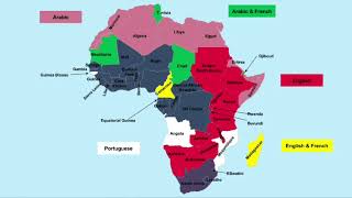 Mapping Africa Business Languages Across the Continent [upl. by Holsworth444]