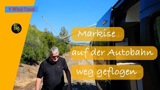 Markise während der Fahrt weg geflogen  Kurzfassung [upl. by Limhaj]