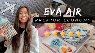 EVA Air Premium Economy Review [upl. by Blake666]